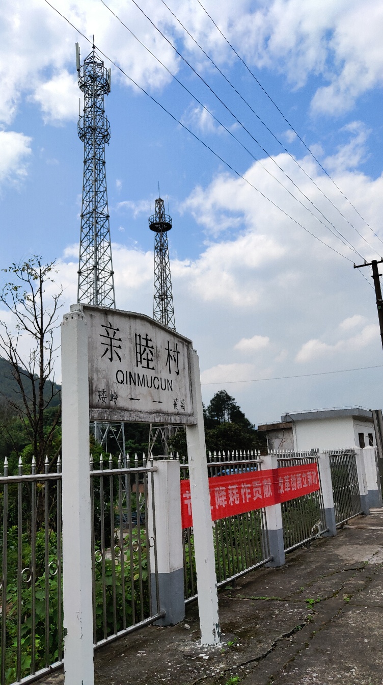亲睦村站站牌