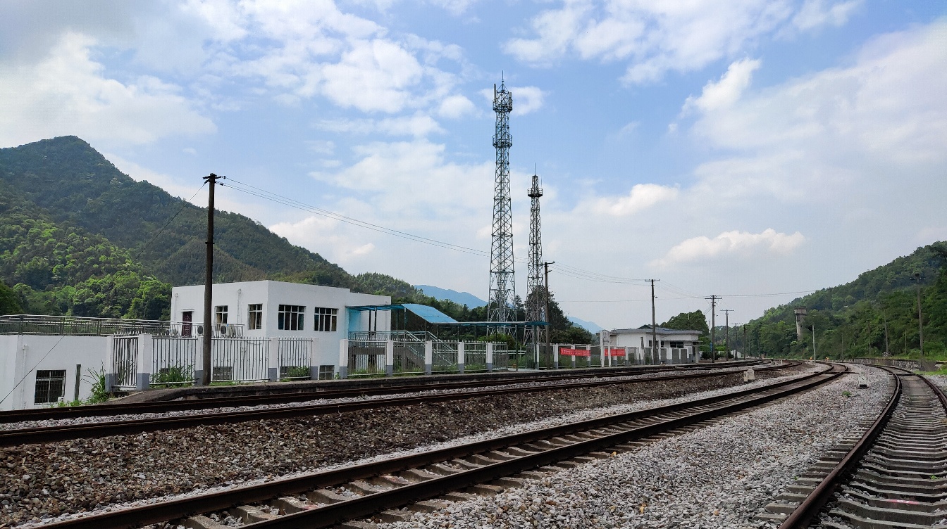 亲睦村站铁轨